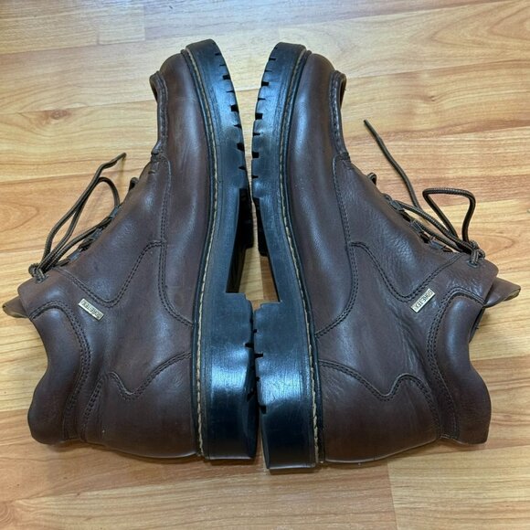 Johnston & Murphy Brown Leather Mens Hiking Boots Size 12 M‎